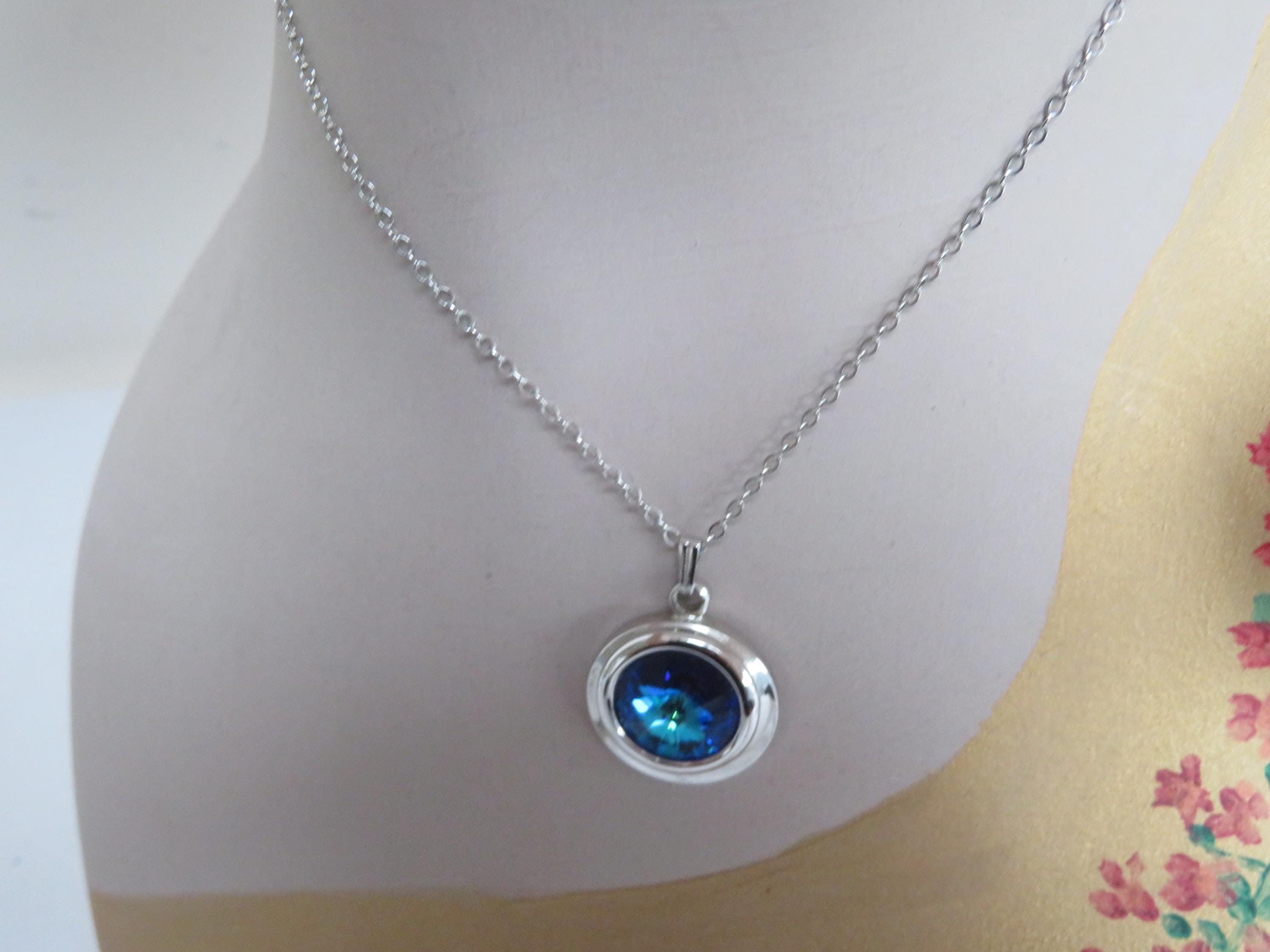 Sara Silver Vintage Necklace - Etsy