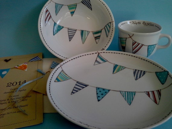 baby boy dinner set