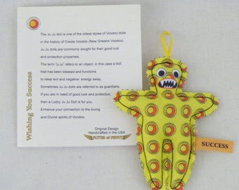 Lucky Juju, lalka Voodoo, ozdoba na Halloween, prezent - SUCCESS