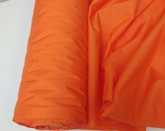 Tkanina Broadcloth 65/35 Primo Orange cięta na wymiar