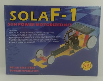 SolaF-1 Solar & Battery Operated Model Car