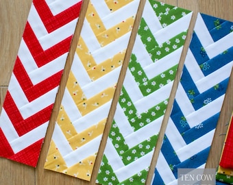 Basketweave Quilt Border FPP Pattern: 8 Widths Included (PDF Pattern)