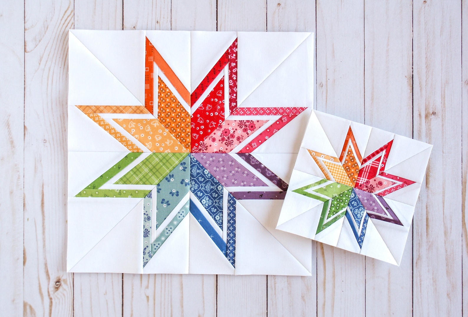 Outline Star Foundation Paper Piecing Pattern, FPP, PDF Download ...