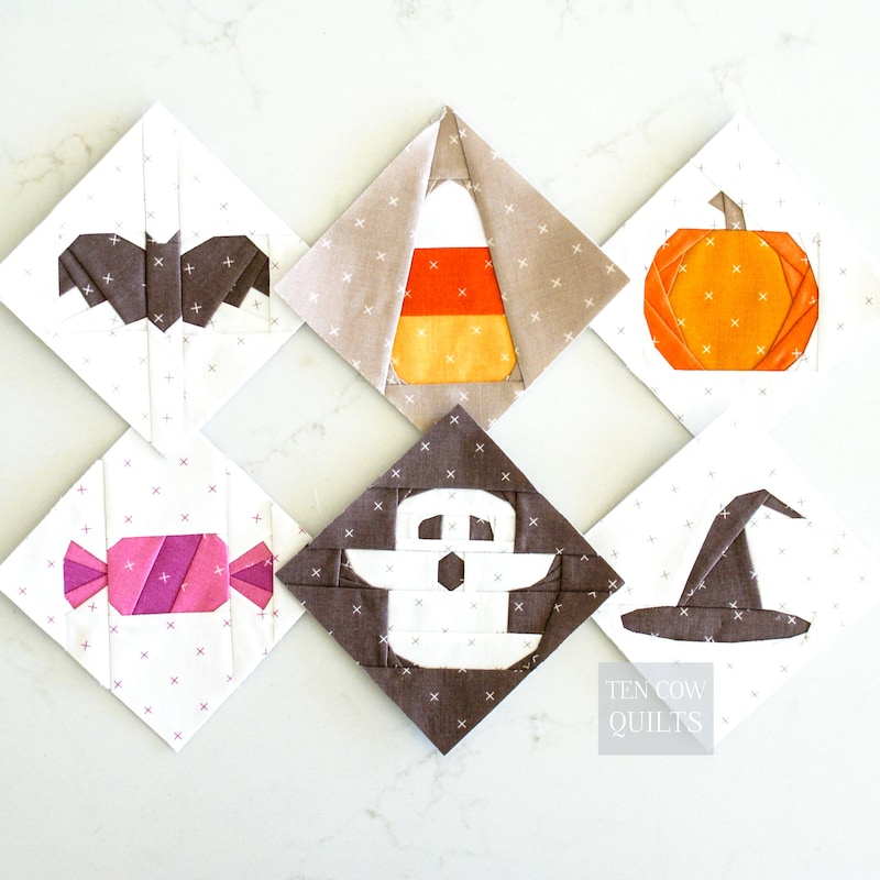Halloween Quilt Small - Etsy UK