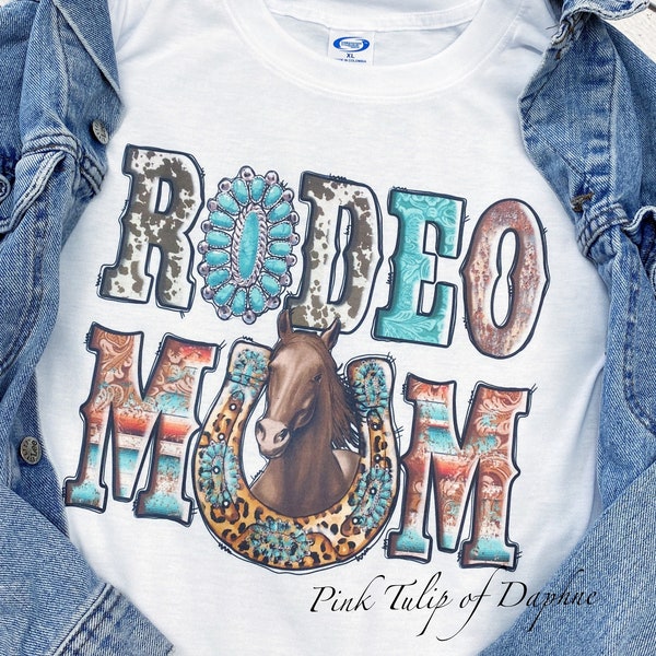 Rodeo Mom Shirt - Etsy