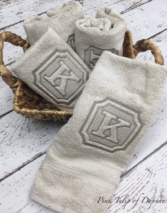 Etsy personalized towels sale