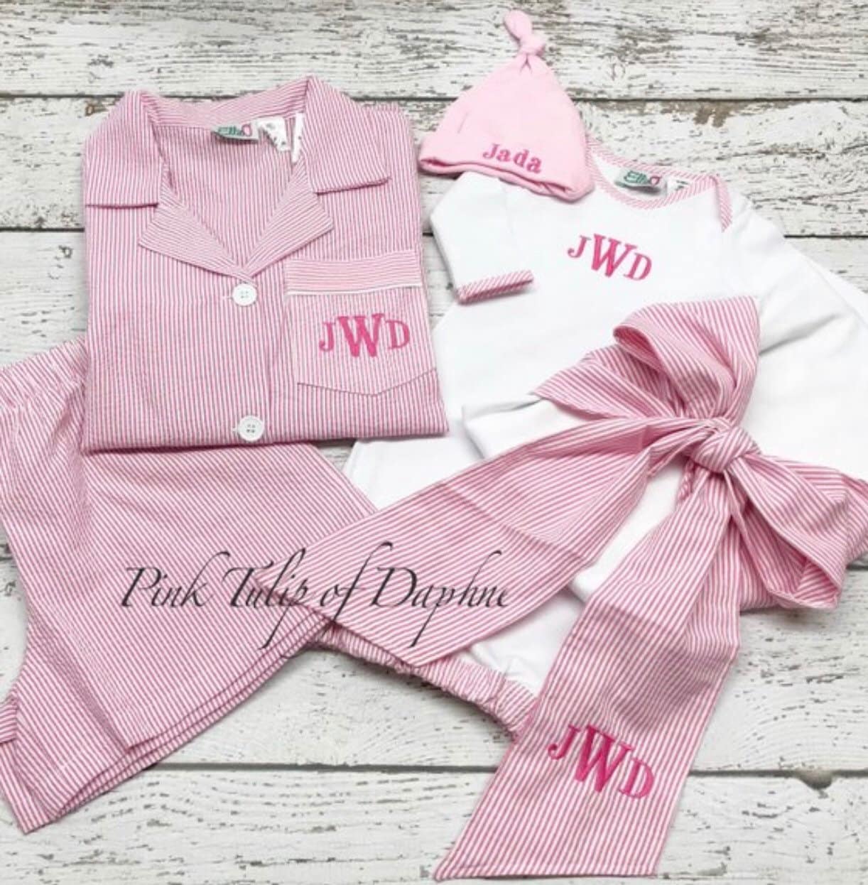 newborn pj set