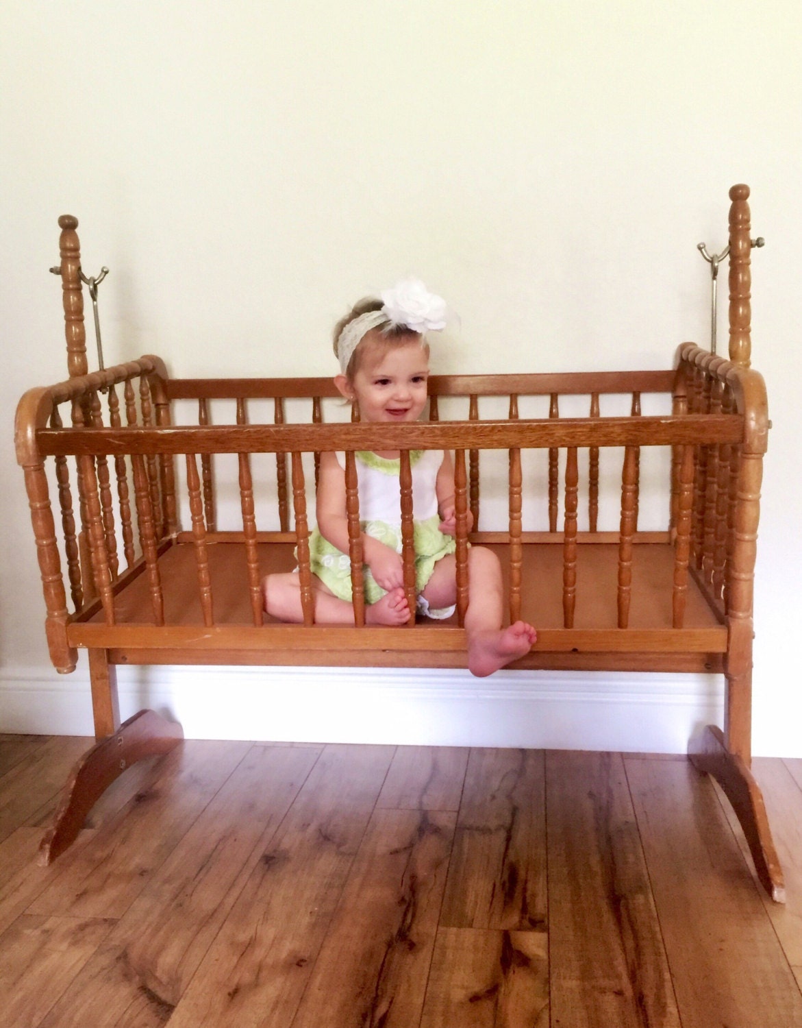 Vintage Jenny Lind baby Cradle Vintahe Crib Jenny Lind Etsy