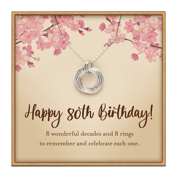 80th birthday gifts for women