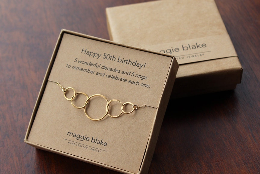 Rings for 50th best sale birthday