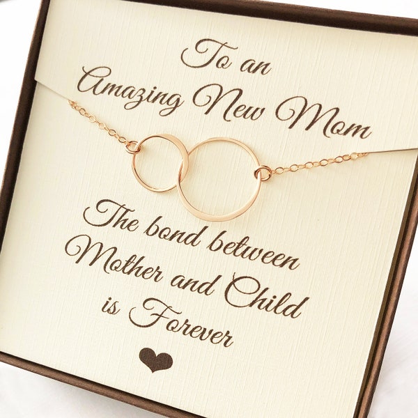 New mom gift jewelry brand new mom first time mom gift mothers day gift for new mom gift new mommy gift mother child bond new mother gift