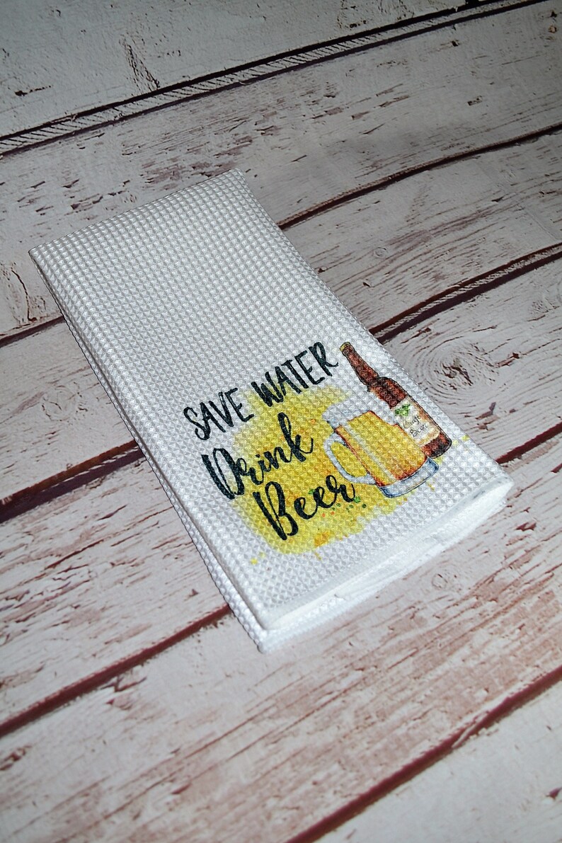 Funny Humorous Bar Towels With Sayings Hand Towel Beer Shot Etsy UK