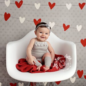 Smitten - Printed Photography Backdrops - Valentine&#39;s Day Background - Valentines Day Backdrop - Valentine&#39;s Day Backdrop - Heart Backdrops