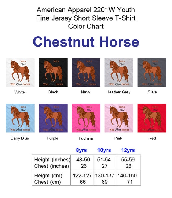 Chestnut Horse Color Chart