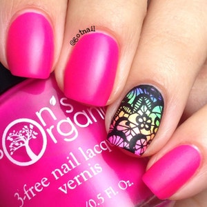 Irresistible 5 Free MATTE Neon Bright Pink Nail Polish - Etsy Ireland Irresistible 5 Free MATTE Neon Bright Pink Nail Polish - Etsy Ireland