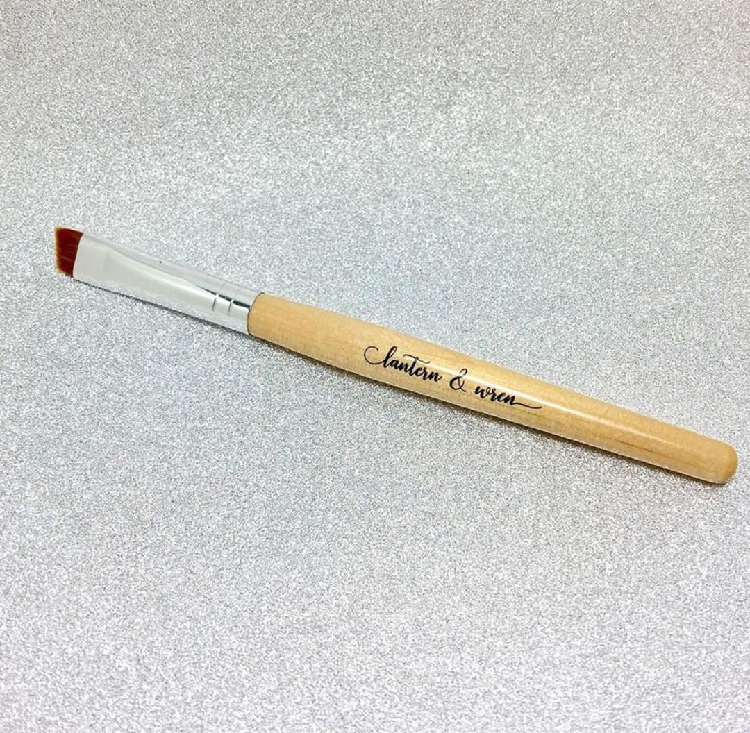 Nail Art Clean up Brush Angled Nail Clean up Brush Acetone - Etsy