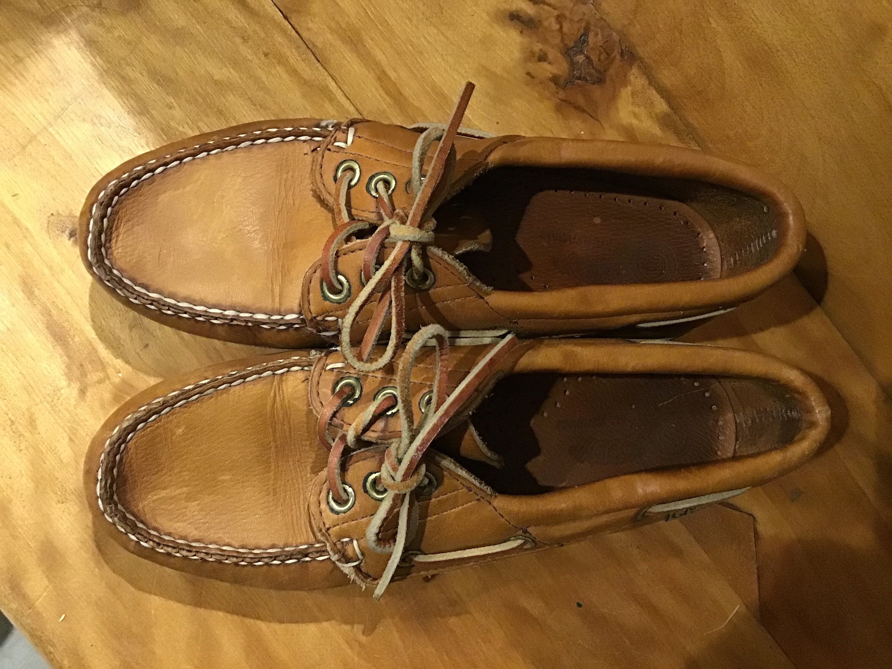 1970s Quoddy Mocassin Boat Shoes Maine Hand Sewn 6.5 B Etsy
