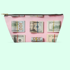 Money Makeup Bag