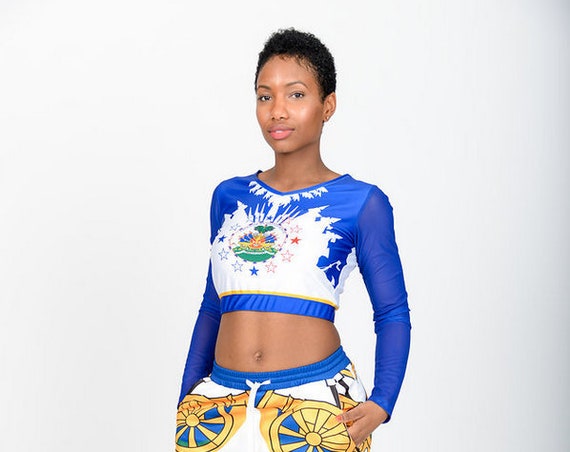 Haiti Mesh Crop Top (Top Only!)