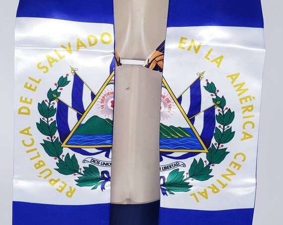 El Salvador stole/sash