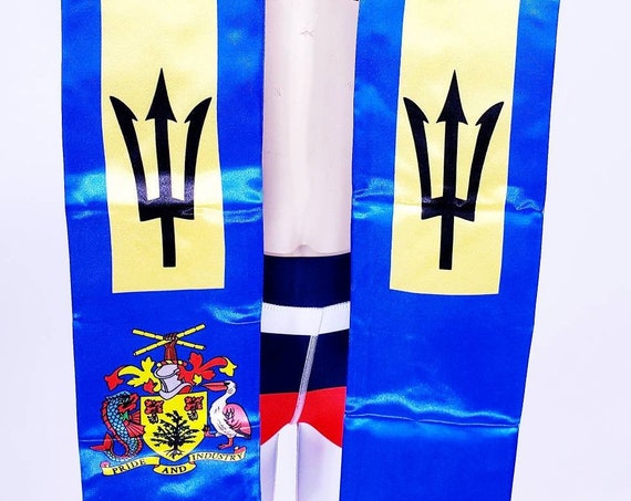 Barbados Graduation stoles/Sash