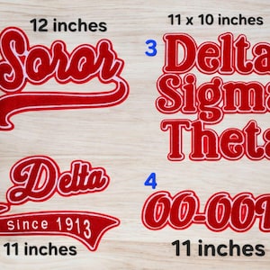 Delta Dear Chenille with Tail Patch (Iron-On) – Embroidered Iron-On Patches