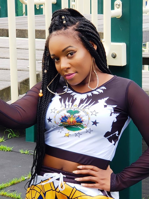 Haiti Mesh Crop Top (Top Only!)