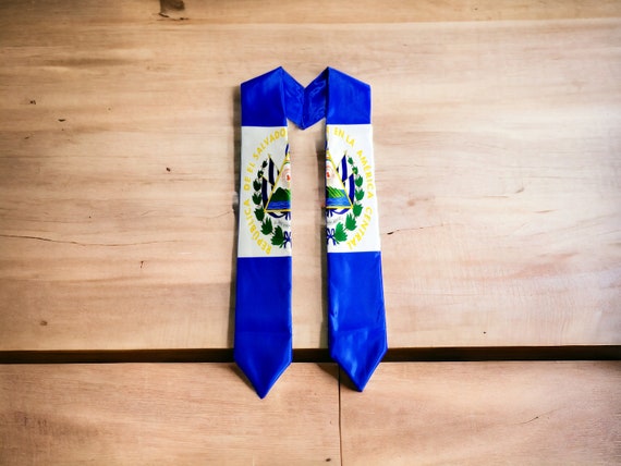 El Salvador flag graduation Stole/sash