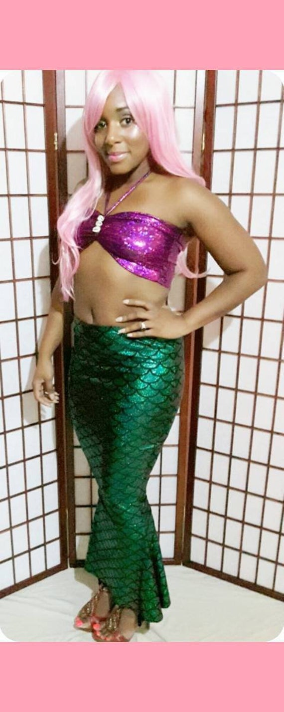 Skirt Only Mermaid Skirt Sea Princess Holloween Costume Fantasy
