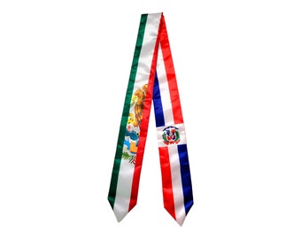 Customize flag graduation sash/stole