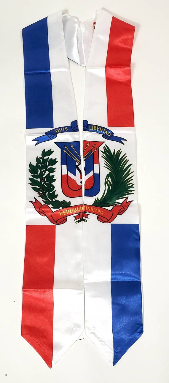 Republic Of Dominican graduation stoles sash