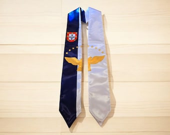 The Flag of the Azores graduation stole/sash