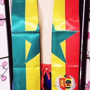 Senegal Graduation Stole