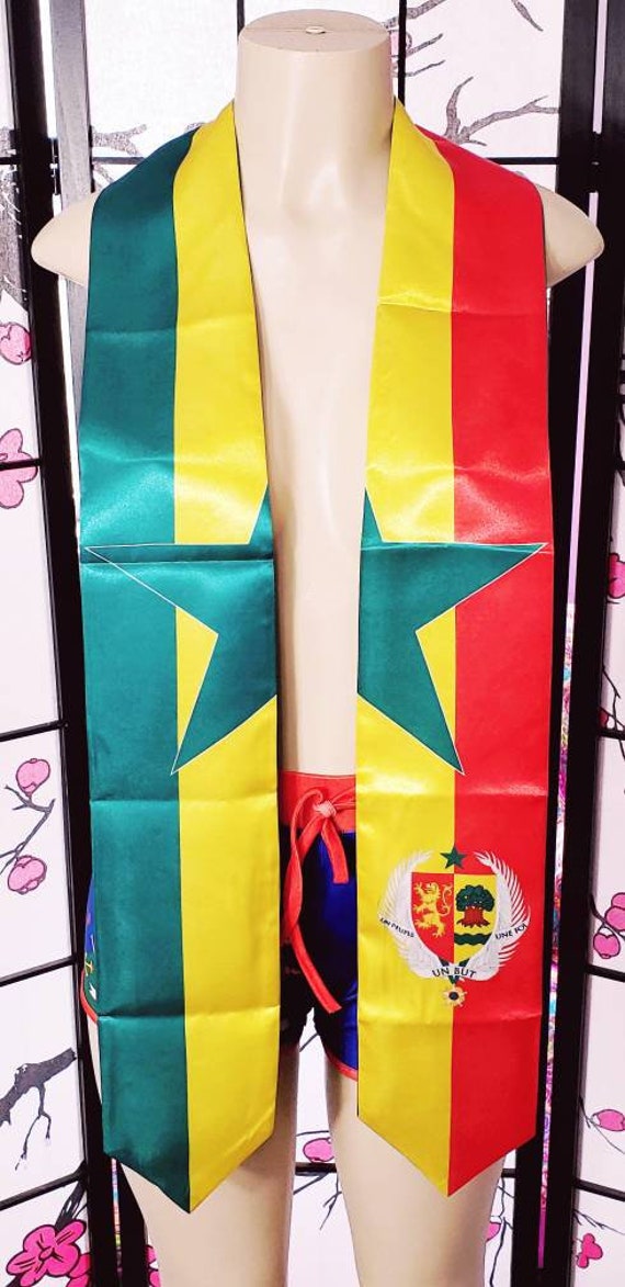 Senegal Graduation Stole