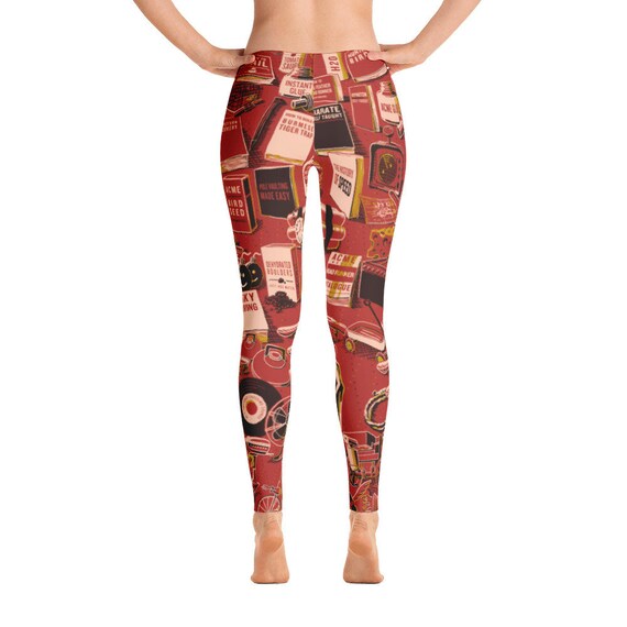 Cartoon ACME Corporation Leggings Dynamite TNT Bomb Cartoons