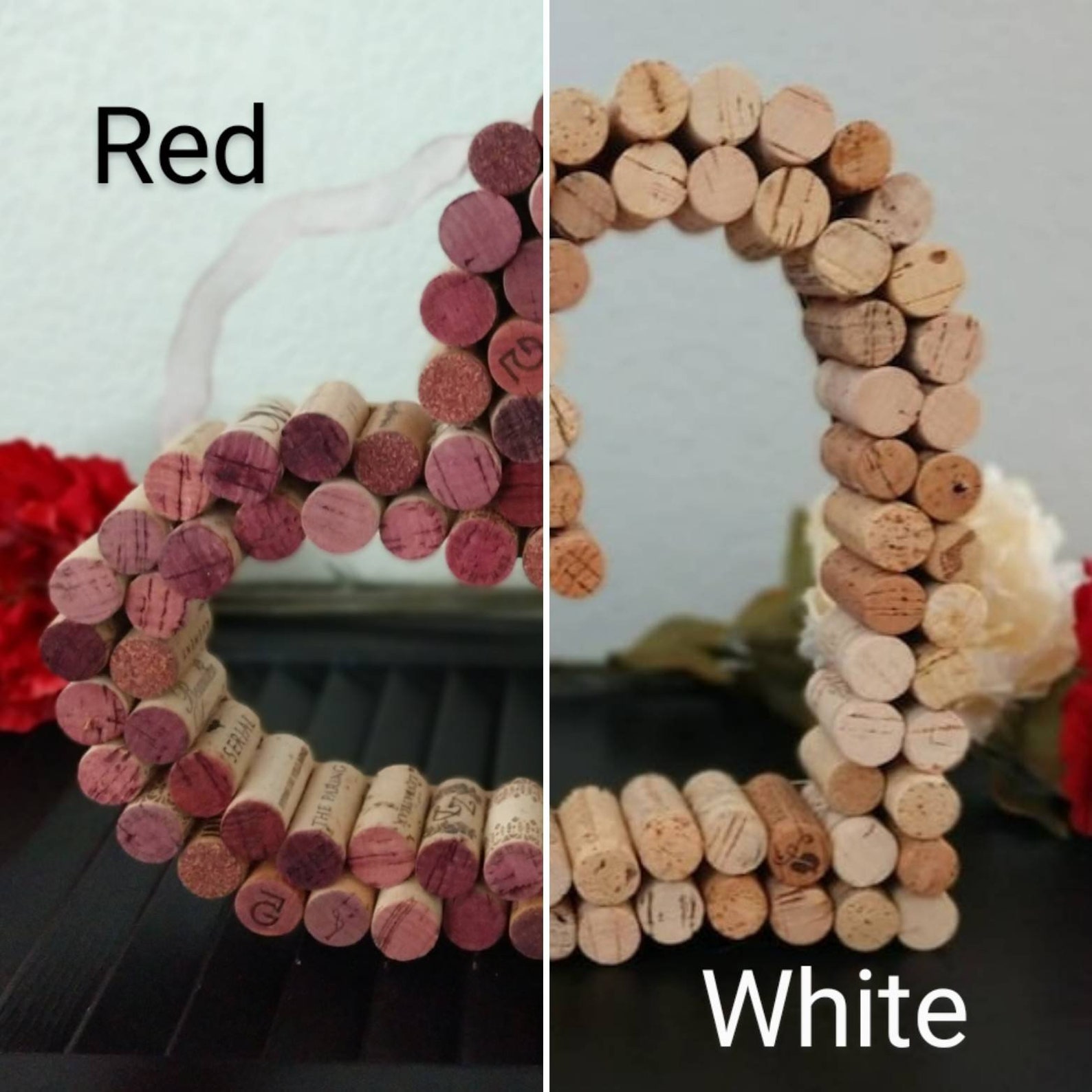 Wine Cork Heart Outline - Etsy