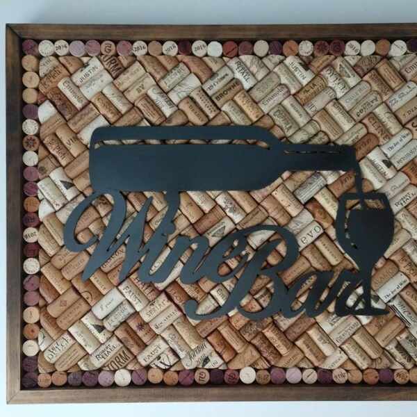 Wine Cork Sign Etsy