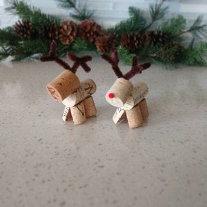 Wine Cork Reindeer - Etsy
