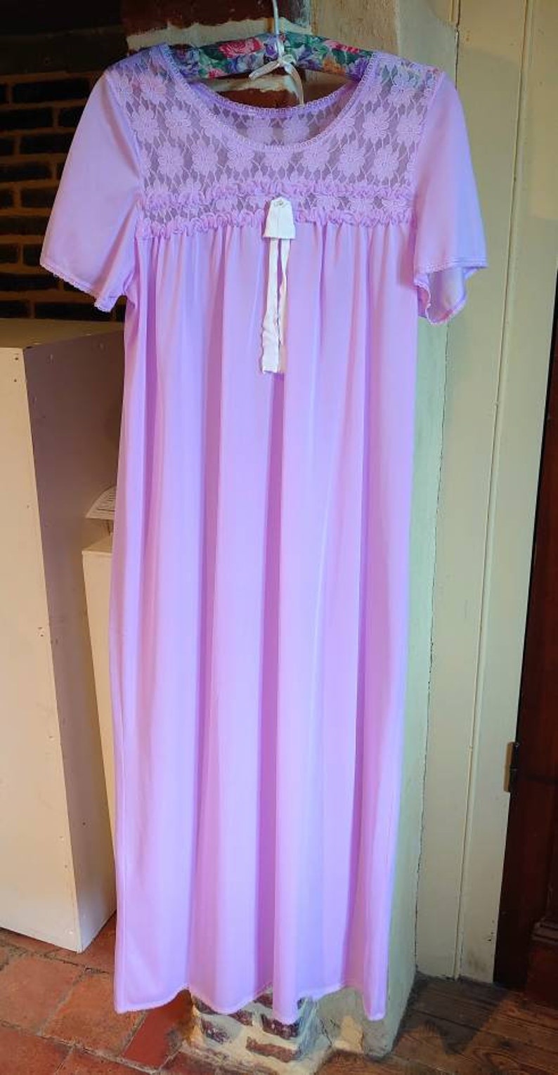 Chemise de nuit vintage boléro avec dentelles | Acheter sur Ricardo