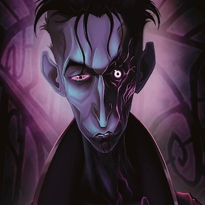 12” x 24” PRINT Silco from Arcane “Unfinished Business”/ Poster / League of Legends / Digital Art / Fan Art