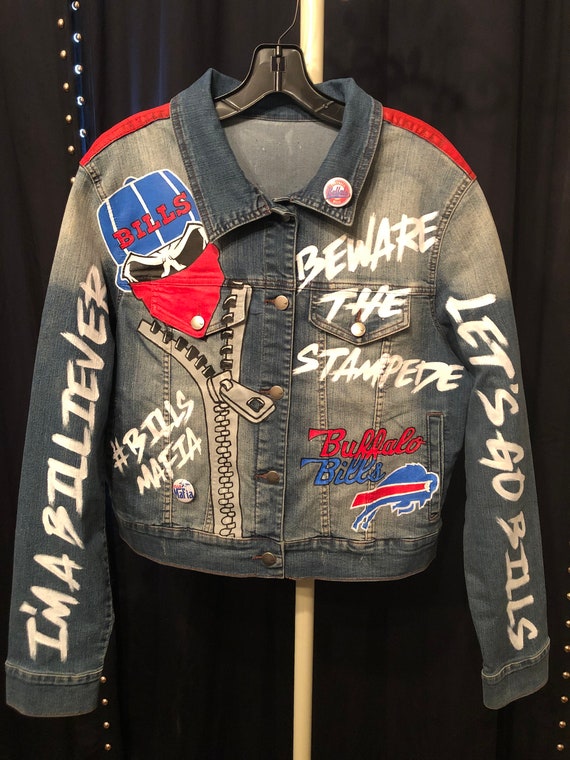 buffalo bills leather jackets