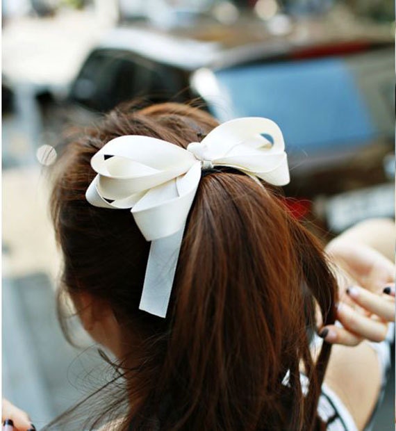 Made in Korean Women High Quality Bow Hair Clips Barrette Etsy
