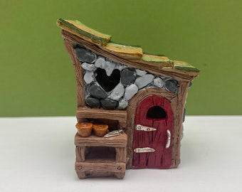 Fairy Garden Miniature Work Shed House