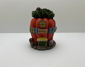 Fairy Garden Miniature Resin Carrot House