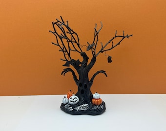 Fairy Garden Miniature Halloween LED Monster Tree
