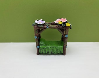 Miniature Fairy Garden Resin Flower Bed