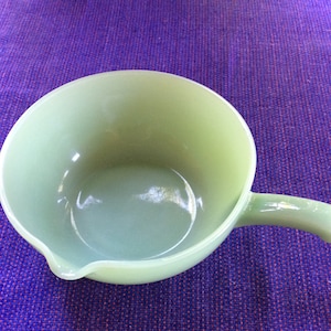 Fire King Jadeite Skillet Bowl