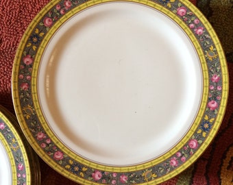 A Half Dozen Dinner Plates made in France