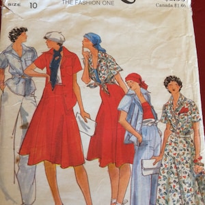 Butterick Rock, Hemd und Hosenmuster, 1980er Jahre