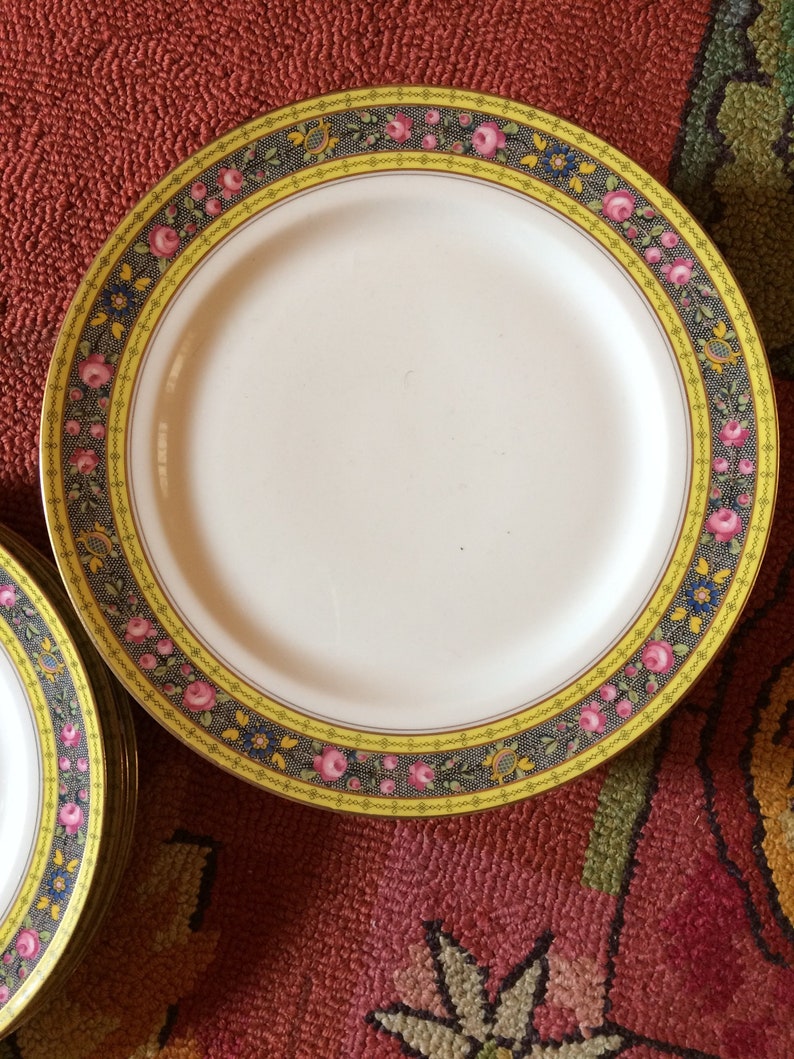 A Half Dozen Dinner Plates Made in France Etsy